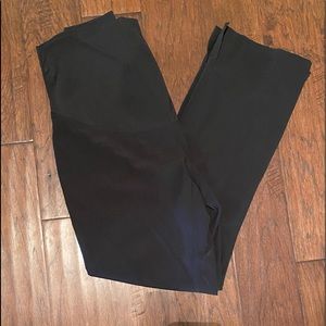 5 pairs of Med Couture black maternity scrub pants
